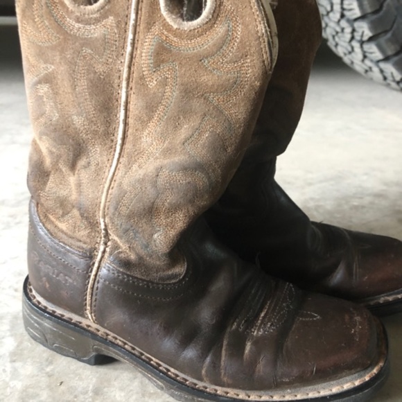 Macy Bean, Ariat and Roper kids cowboy boots - Picture 4 of 6